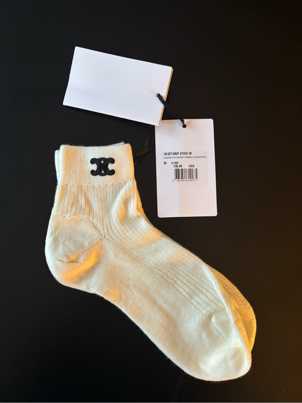 NWT Celine Paris socks - Picture 2 of 3